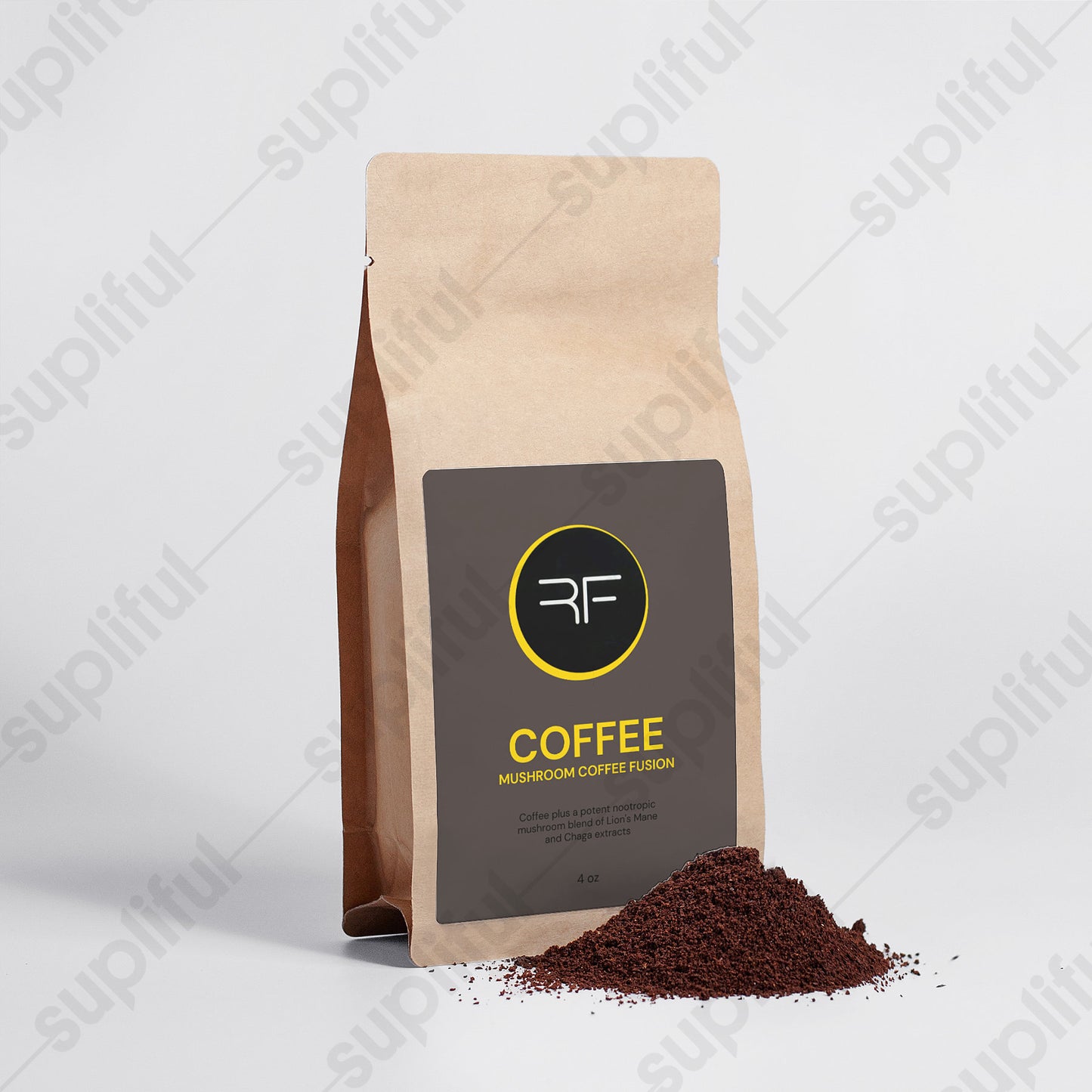 Mushroom Coffee Fusion - Lion’s Mane & Chaga 4oz